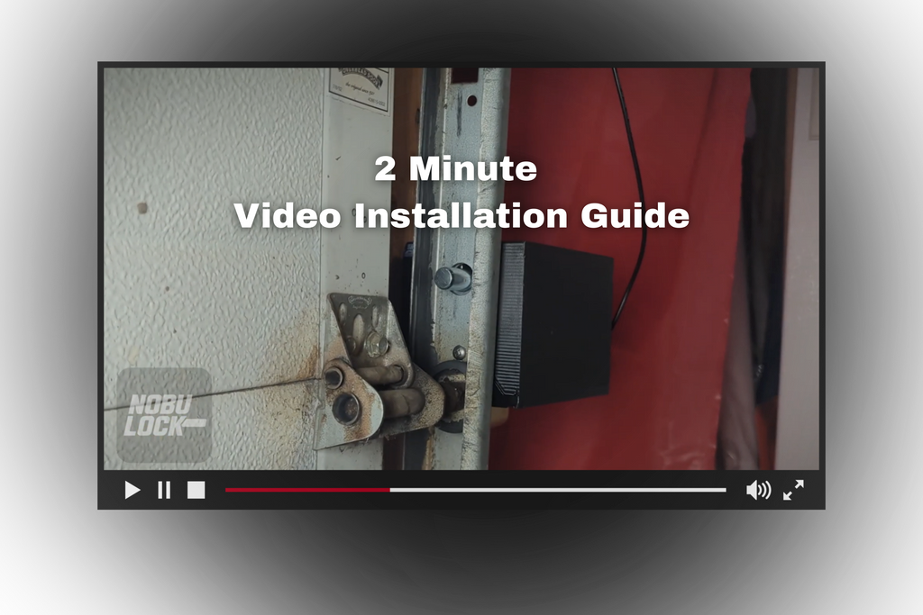 Nobu Lock™ — Automatic Garage Door Deadbolt