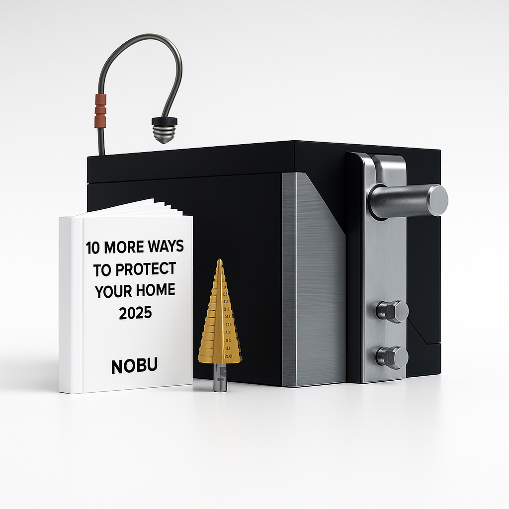 Nobu Lock™ — Automatic Garage Door Deadbolt