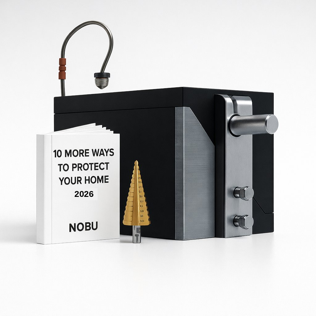 Nobu Lock™ — Automatic Garage Door Deadbolt